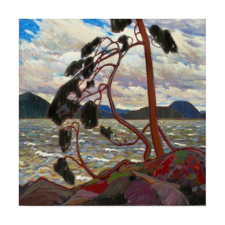 Trademark Fine Art Tom Thomson 'The West Wind' Canvas Art, 35x35 AA01602-C3535GG